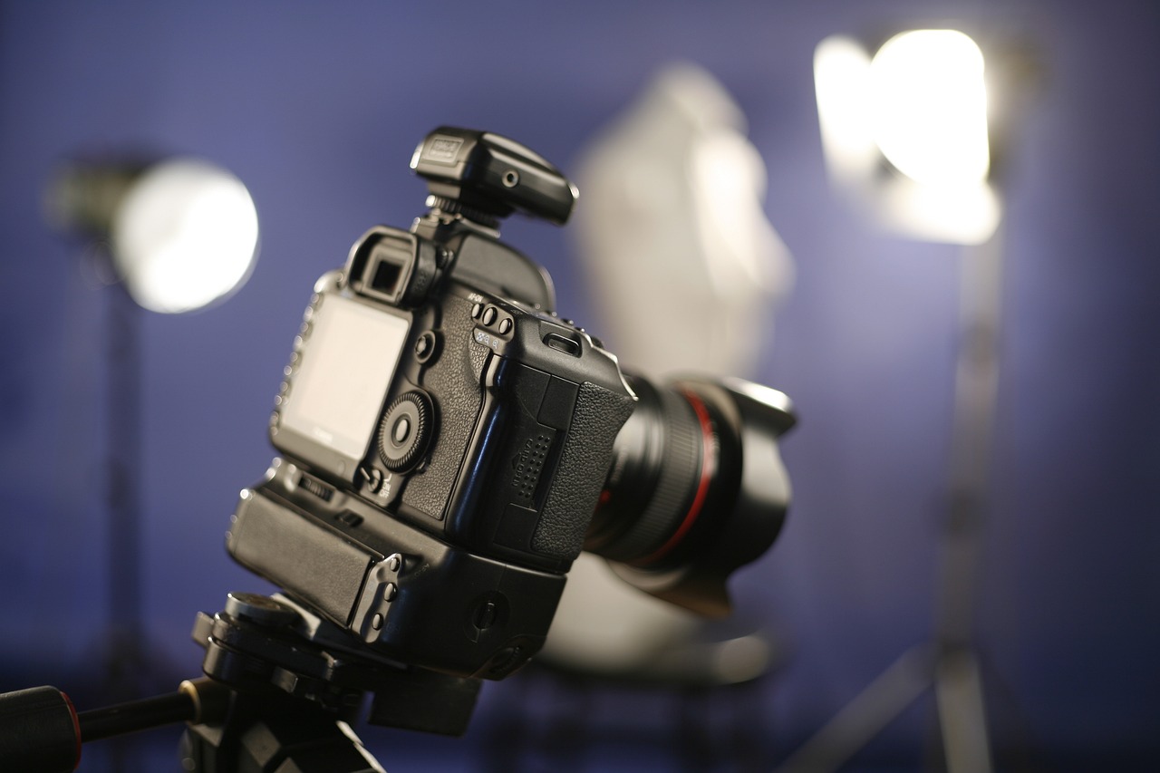 Camera in a photo studio for the Buying Labs value added services